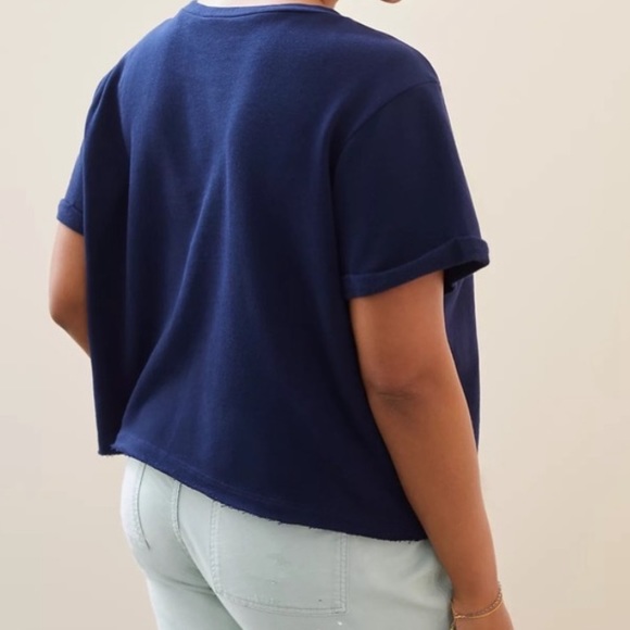 Anthropologie Maeve Riviera Embroidered Tee NWT - Picture 3 of 14